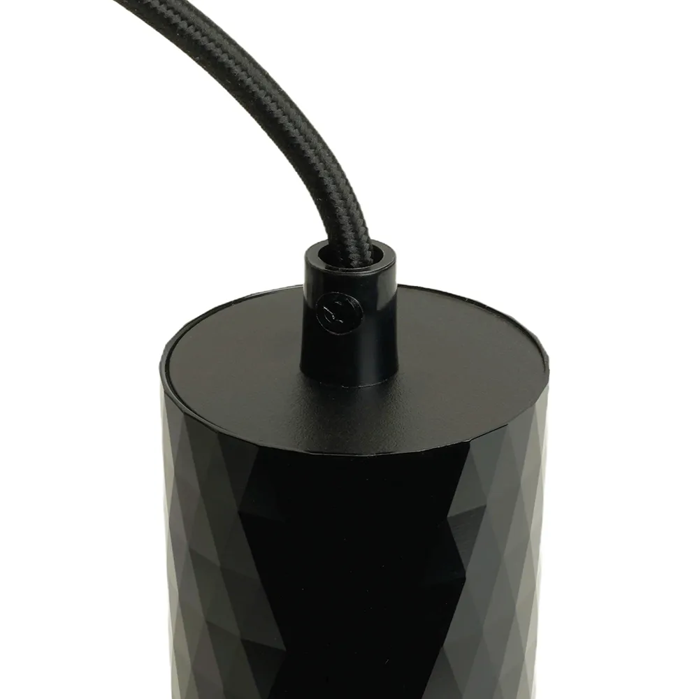 FERON Светильник потолочный ML1888 Barrel PRISM levitation на подвесе MR16 35W, 230V, чёрный 55*200 48670 FERON Светильник потолочный ML1888 Barrel PRISM levitation на подвесе MR16 35W, 230V, чёрный 55*200 48670