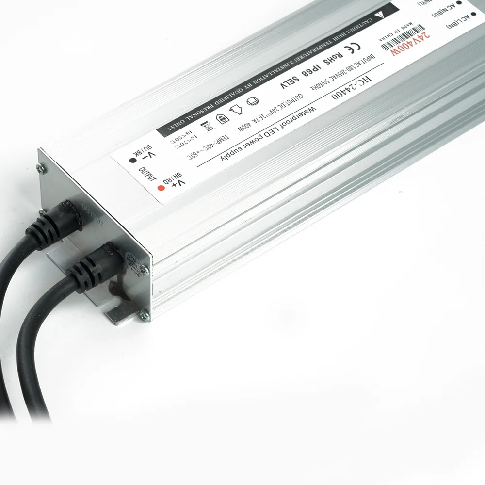 FERON Трансформатор электронный для светодиодной ленты 400W 24V 245*77*41мм IP67 (драйвер), LB007 FERON FERON Трансформатор электронный для светодиодной ленты 400W 24V 245*77*41мм IP67 (драйвер), LB007 FERON