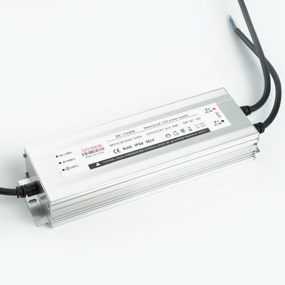 FERON Трансформатор электронный для светодиодной ленты 400W 24V 245*77*41мм IP67 (драйвер), LB007 FERON FERON Трансформатор электронный для светодиодной ленты 400W 24V 245*77*41мм IP67 (драйвер), LB007 FERON