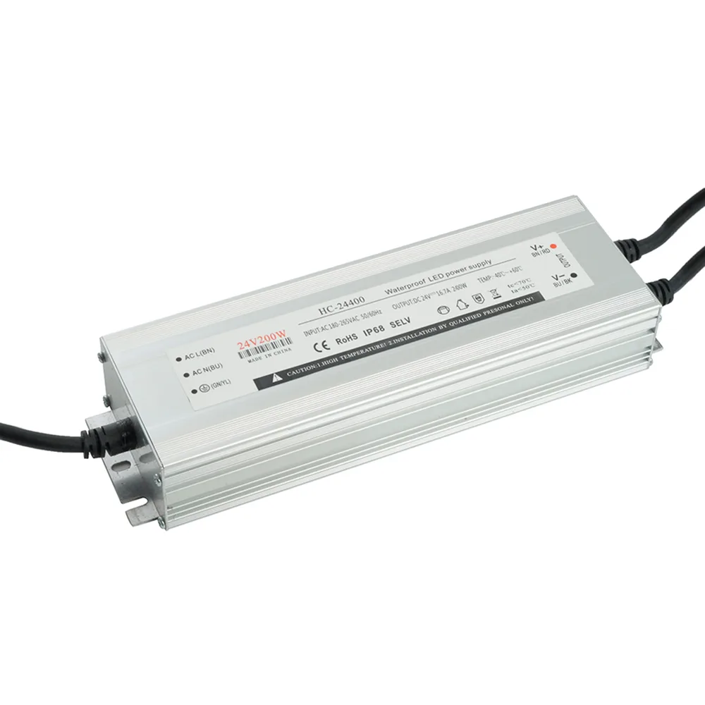 FERON Трансформатор электронный для светодиодной ленты 200W 24V 215*65*40 IP67 (драйвер), LB007 FERON FERON Трансформатор электронный для светодиодной ленты 200W 24V 215*65*40 IP67 (драйвер), LB007 FERON