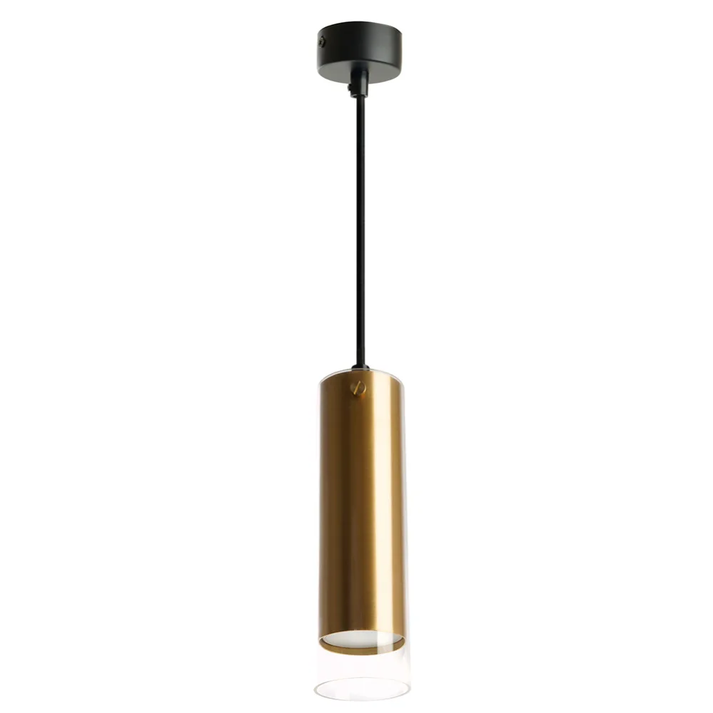FERON Светильник потолочный ML1898 Barrel LUMINA levitation на подвесе MR16 35W 230V, золото, черный, 55*200 48747 FERON Светильник потолочный ML1898 Barrel LUMINA levitation на подвесе MR16 35W 230V, золото, черный, 55*200 48747