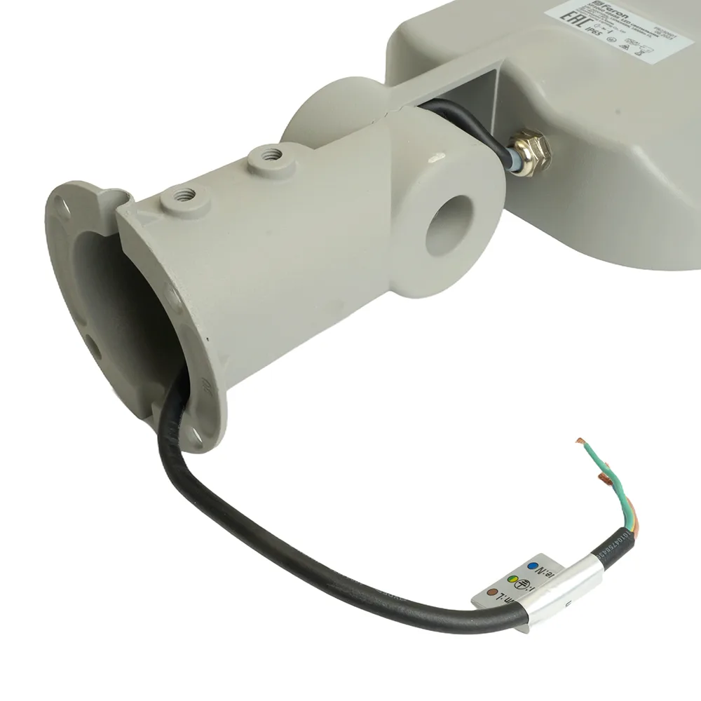 FERON Светодиодный уличный консольный светильник SP3060 150W 6400K 100-265V/50Hz, серый 48688 FERON Светодиодный уличный консольный светильник SP3060 150W 6400K 100-265V/50Hz, серый 48688