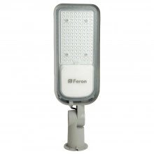 Светодиодный уличный консольный светильник FERON SP3060 100W 6400K 100-265V/50Hz, серый 48687
