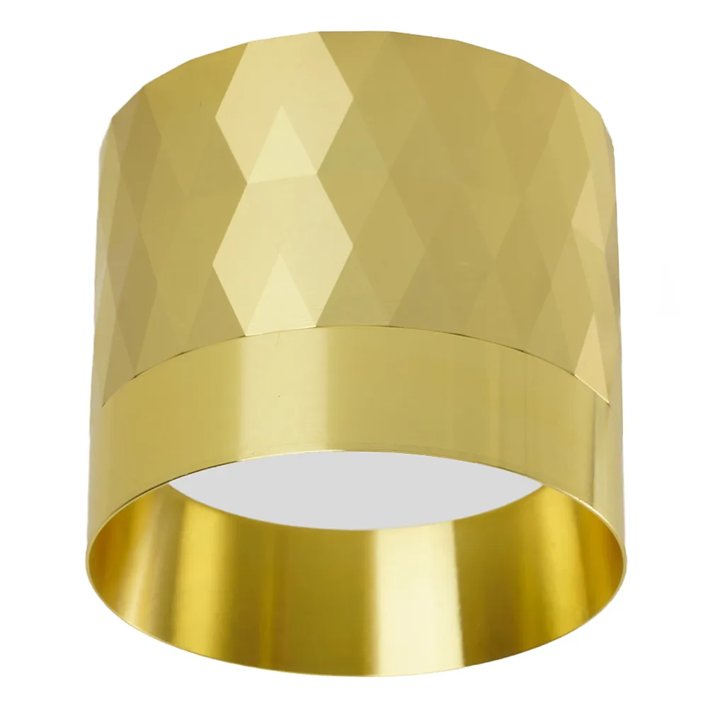 Светильник потолочный FERON HL388 Barrel PRISM GX53 12W 230V, золото 48801