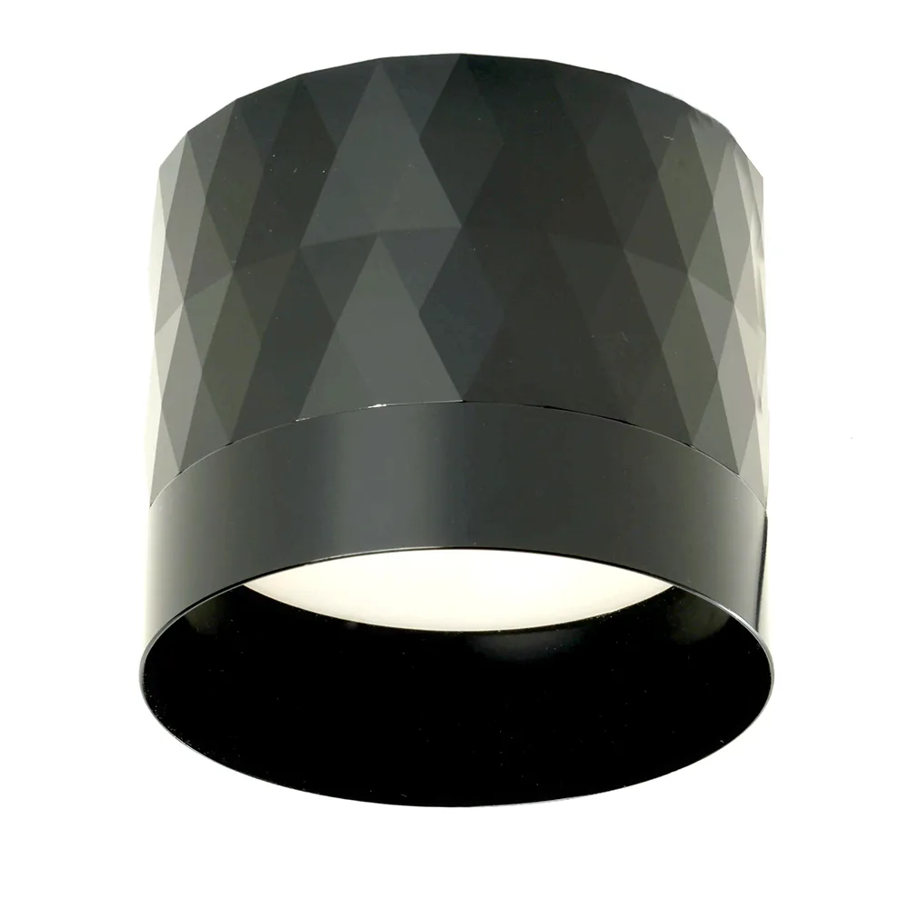FERON Светильник потолочный HL388 Barrel PRISM GX53 12W 230V, черный 48802 FERON Светильник потолочный HL388 Barrel PRISM GX53 12W 230V, черный 48802