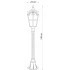 Светильник садово-парковый FERON PL5107 столб четырехгранный 100W 230V E27, черное золото 11532 Светильник садово-парковый FERON PL5107 столб четырехгранный 100W 230V E27, черное золото 11532