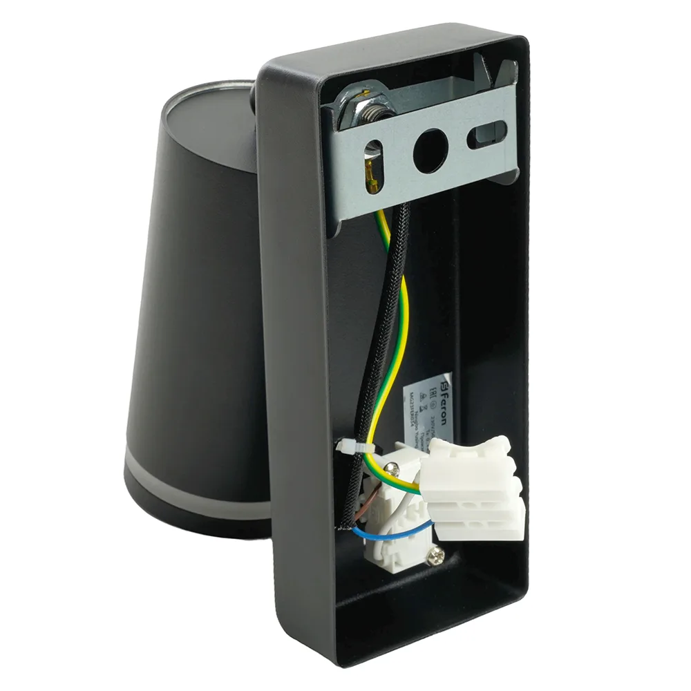FERON Светильник ML1620 LUNA 35W, 230V, GU10, чёрный артикул 48810 FERON Светильник ML1620 LUNA 35W, 230V, GU10, чёрный артикул 48810