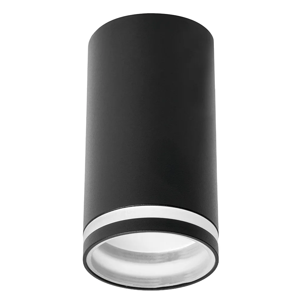Светильник потолочный FERON ML162 Barrel LUNA MR16 GU10 35W 230V, черный 48814
