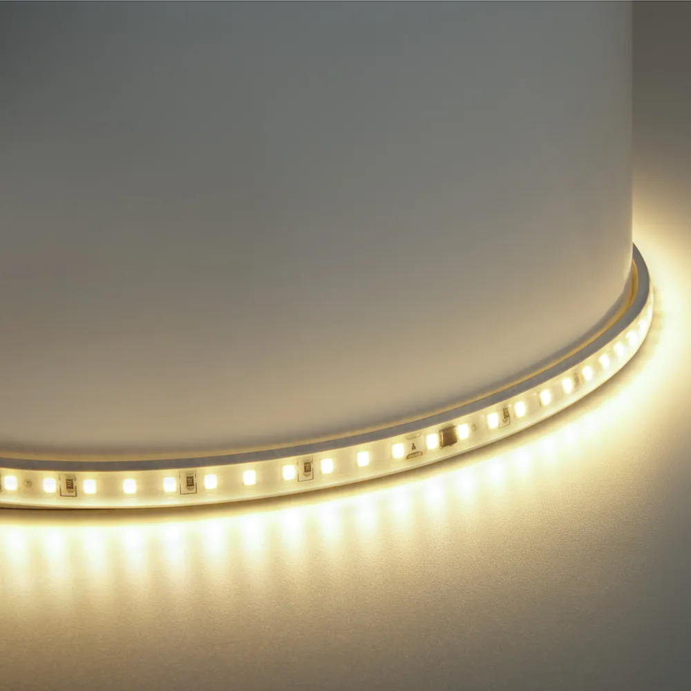 FERON Светодиодная LED лента LS710, 120SMD(2835)/м 10Вт/м 220V длина 25м, 3000K, IP65, с 1 сетевым шнуром, 2 заглушками, 2 коннекторами в комплекте FERON Светодиодная LED лента LS710, 120SMD(2835)/м 10Вт/м 220V длина 25м, 3000K, IP65, с 1 сетевым шнуром, 2 заглушками, 2 коннекторами в комплекте