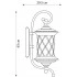 Светильник садово-парковый FERON PL5031 круглый на стену вверх 100W 230V E27, черное золото 11513 Светильник садово-парковый FERON PL5031 круглый на стену вверх 100W 230V E27, черное золото 11513