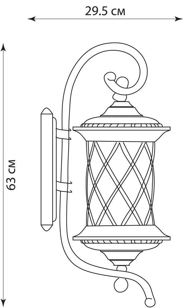 FERON Светильник садово-парковый PL5031 круглый на стену вверх 100W 230V E27, черное золото 11513 FERON Светильник садово-парковый PL5031 круглый на стену вверх 100W 230V E27, черное золото 11513