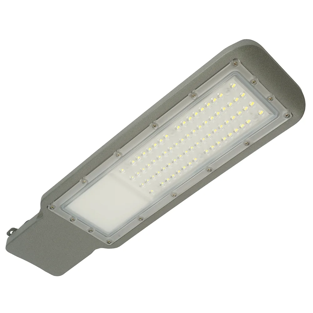FERON Светодиодный уличный консольный светильник SP3021 50W 5000K 230V, серый 48964 FERON Светодиодный уличный консольный светильник SP3021 50W 5000K 230V, серый 48964