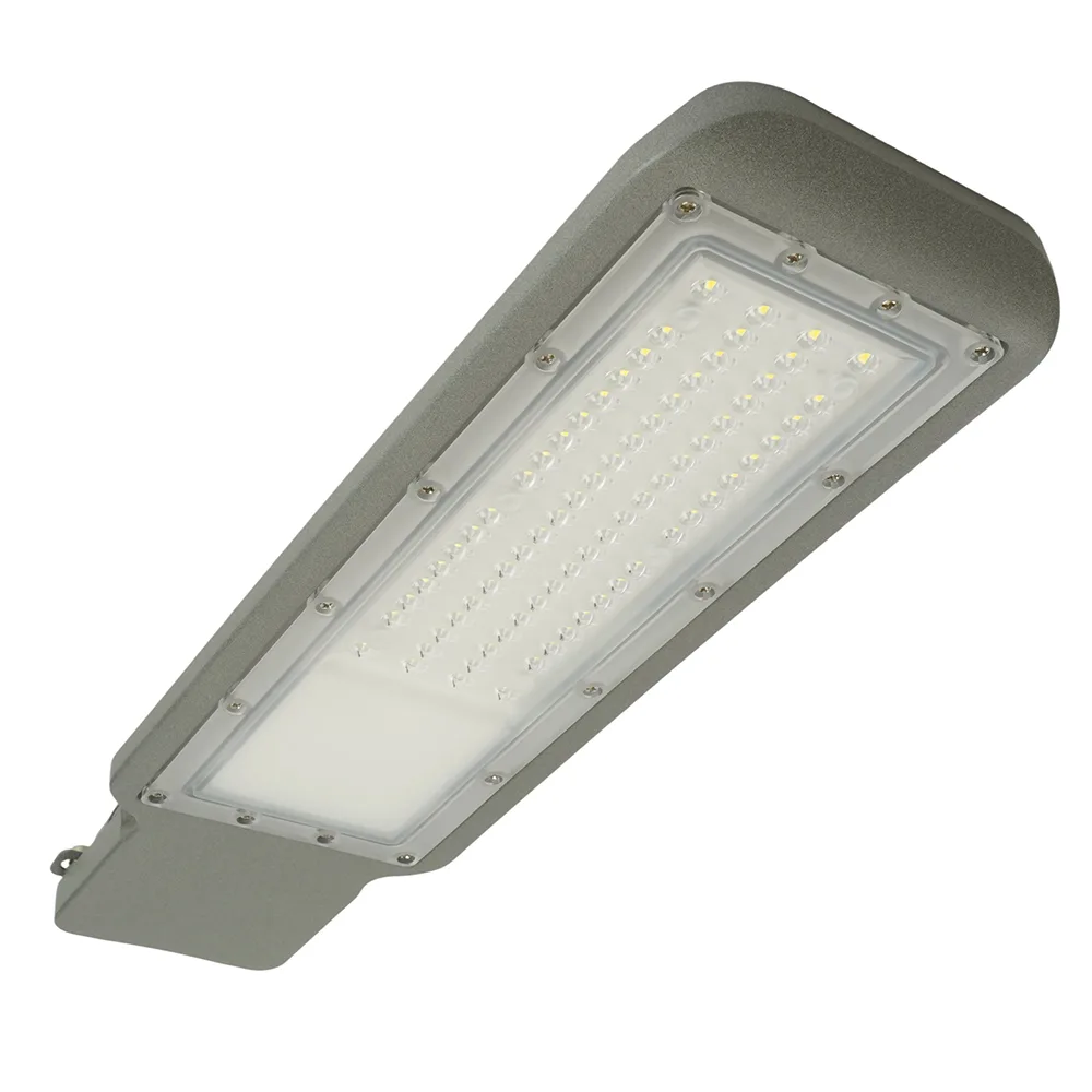 FERON Светодиодный уличный консольный светильник SP3021 50W 5000K 230V, серый 48964 FERON Светодиодный уличный консольный светильник SP3021 50W 5000K 230V, серый 48964