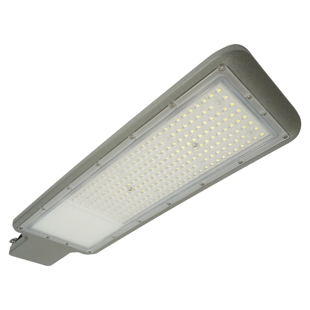 FERON Светодиодный уличный консольный светильник SP3024 150W 5000K 230V, серый 48967 FERON Светодиодный уличный консольный светильник SP3024 150W 5000K 230V, серый 48967