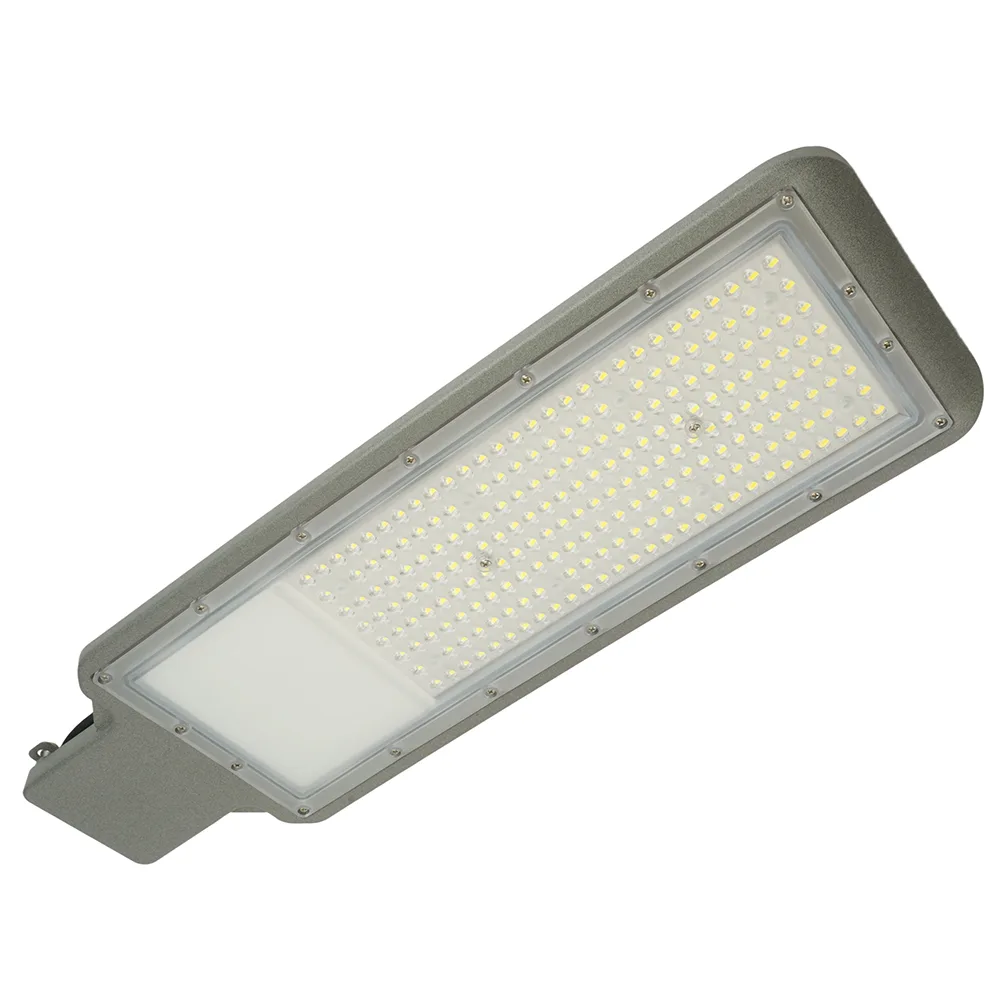 FERON Светодиодный уличный консольный светильник SP3024 150W 5000K 230V, серый 48967 FERON Светодиодный уличный консольный светильник SP3024 150W 5000K 230V, серый 48967