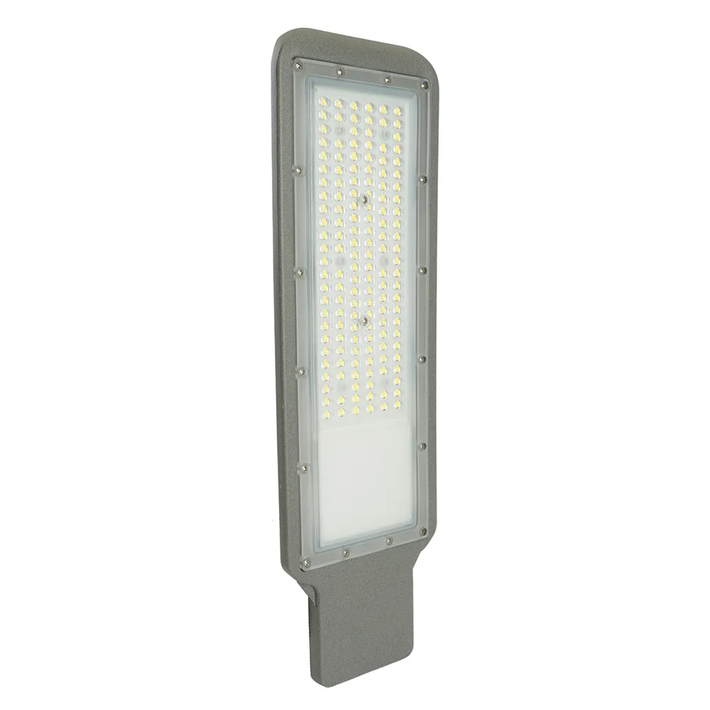 FERON Светодиодный уличный консольный светильник SP3022 100W 5000K 230V, серый 48965 FERON Светодиодный уличный консольный светильник SP3022 100W 5000K 230V, серый 48965