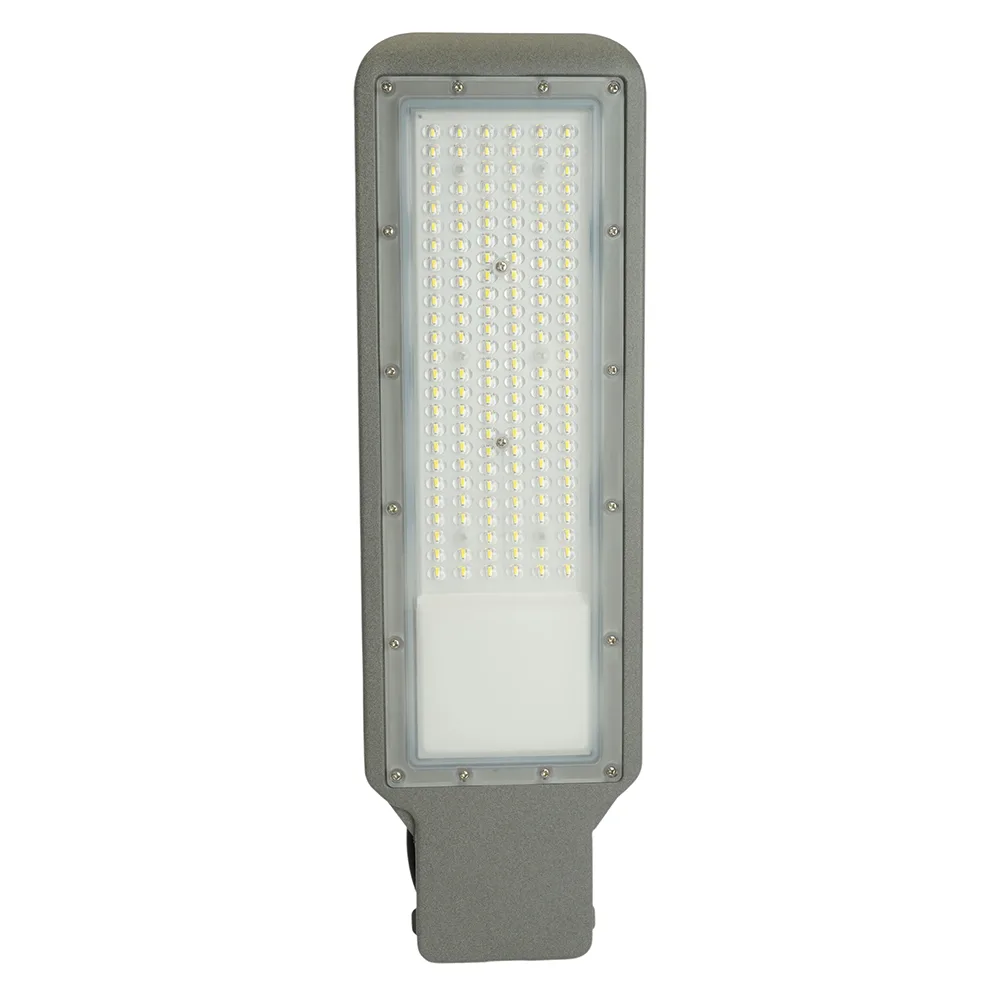 FERON Светодиодный уличный консольный светильник SP3022 100W 5000K 230V, серый 48965 FERON Светодиодный уличный консольный светильник SP3022 100W 5000K 230V, серый 48965