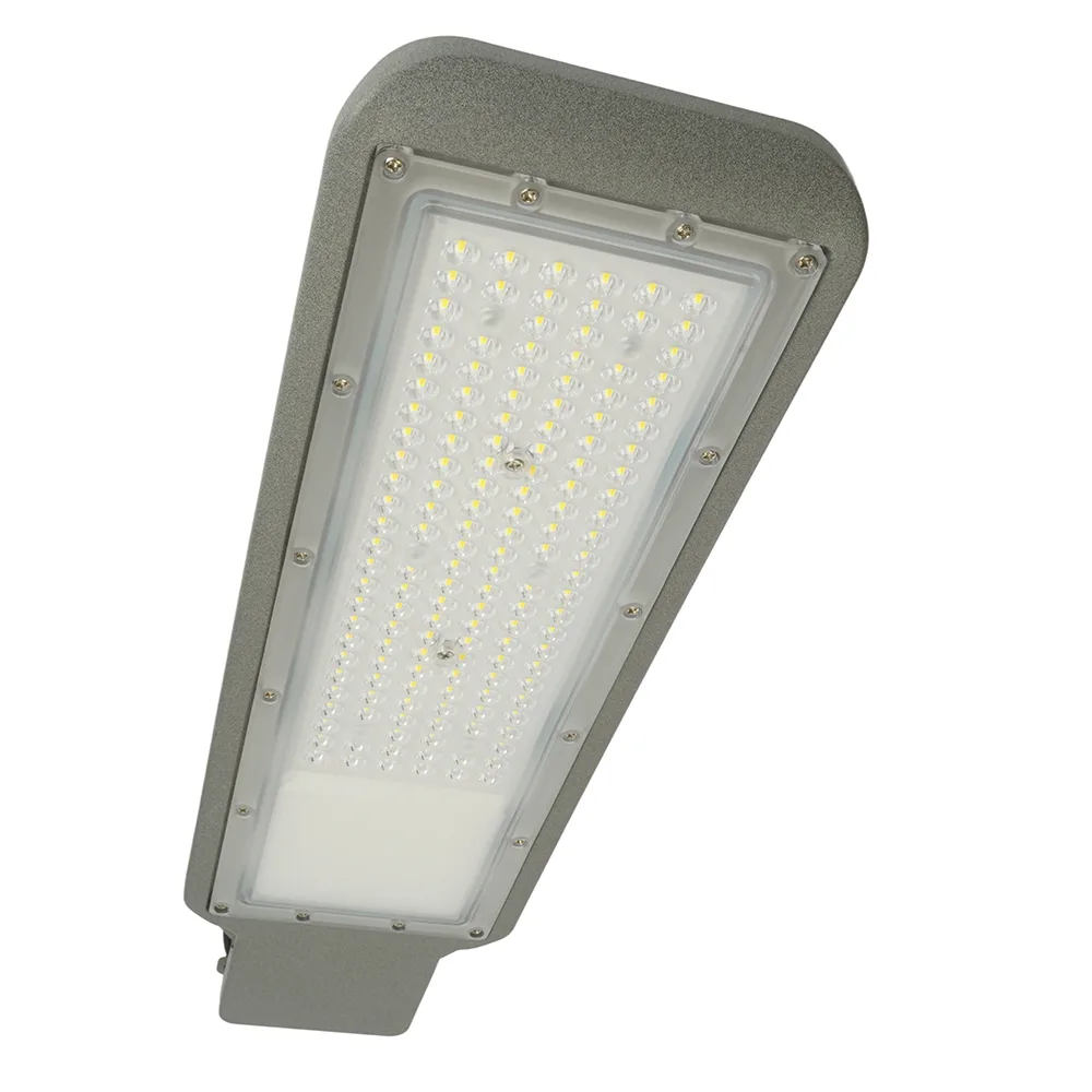 FERON Светодиодный уличный консольный светильник SP3022 100W 5000K 230V, серый 48965 FERON Светодиодный уличный консольный светильник SP3022 100W 5000K 230V, серый 48965