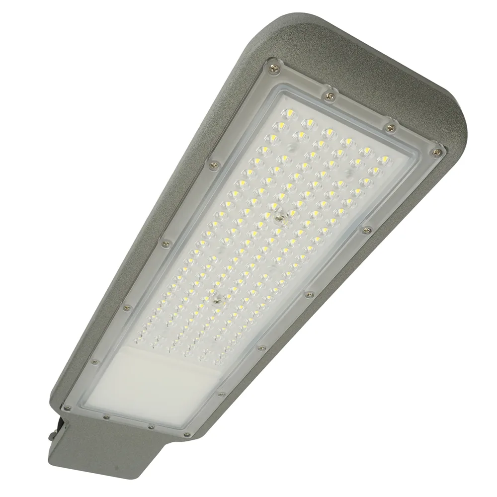 FERON Светодиодный уличный консольный светильник SP3022 100W 5000K 230V, серый 48965 FERON Светодиодный уличный консольный светильник SP3022 100W 5000K 230V, серый 48965