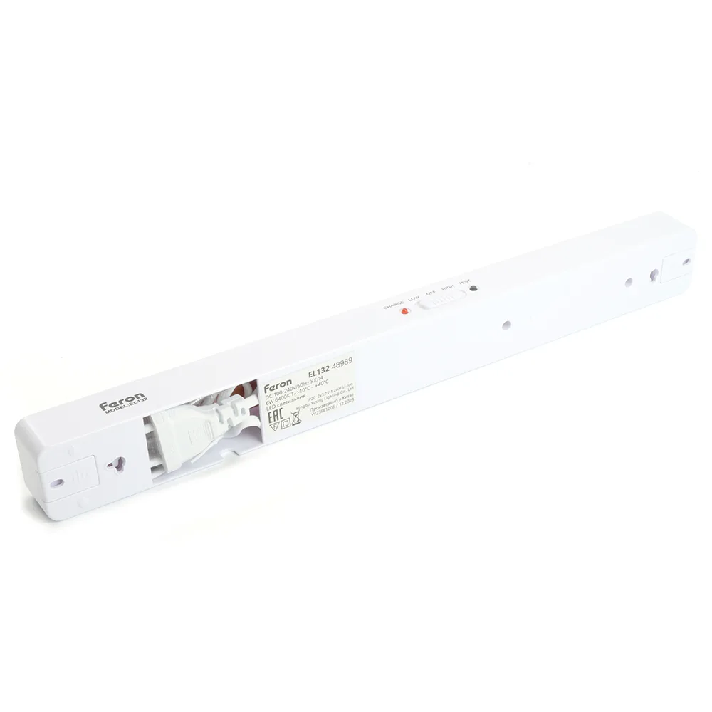 FERON Светильник аккумуляторный Feron.One, 90LED DC, белый, EL132 артикул 48989 FERON Светильник аккумуляторный Feron.One, 90LED DC, белый, EL132 артикул 48989