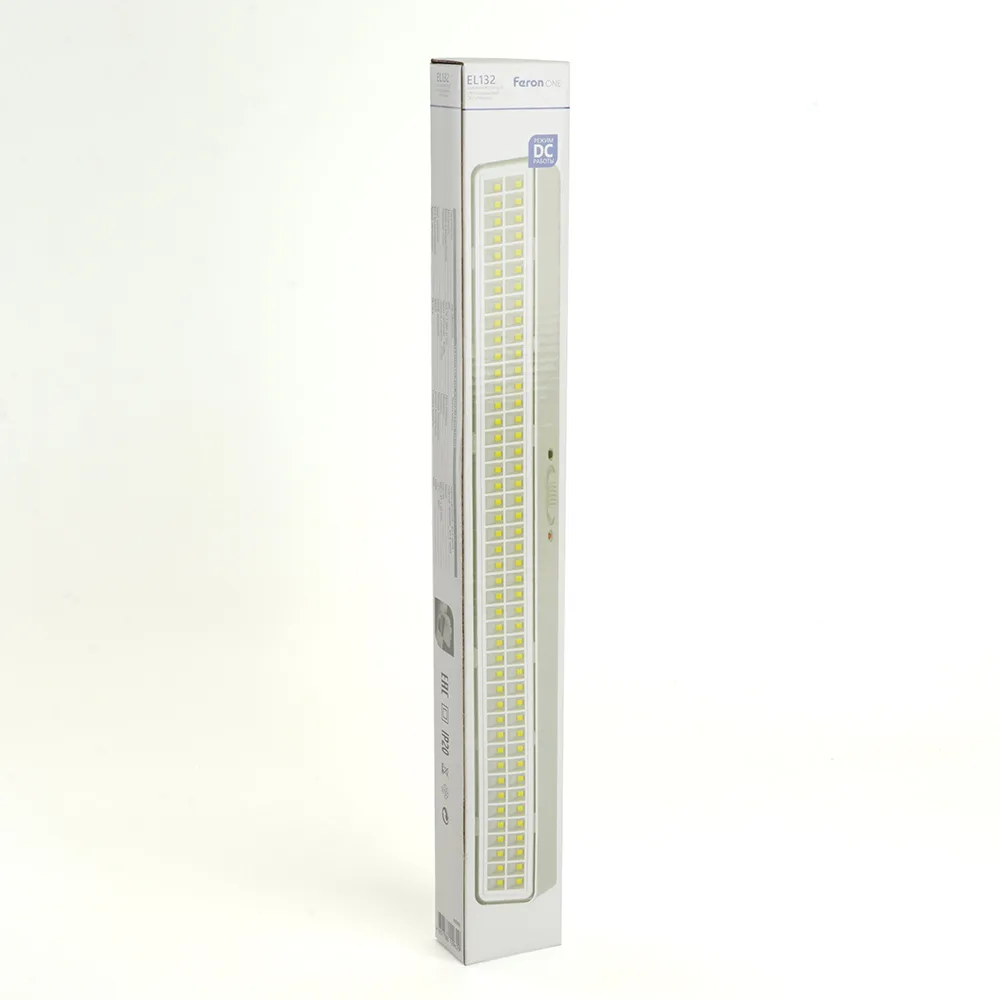 Светильник аккумуляторный FERON.One, 90LED DC, белый, EL132 артикул 48989