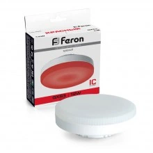 Лампа светодиодная FERON LB-455 GX53 12W 175-265V красная 51018