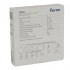 Выключатель беспроводной FERON TM92 SMART, 7мВт, IP65, двухклавишный, графит 51024 Выключатель беспроводной FERON TM92 SMART, 7мВт, IP65, двухклавишный, графит 51024