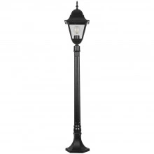 Светильник садово-парковый FERON 4210/PL4210 столб 100W E27 230V, черный 11034