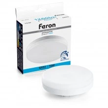 Лампа светодиодная диммируемая FERON LB-457 GX53 15W 230V 6400K 51069
