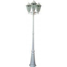 Светильник садово-парковый FERON 6215/PL6215 столб 3*100W E27 230V, белый 11079