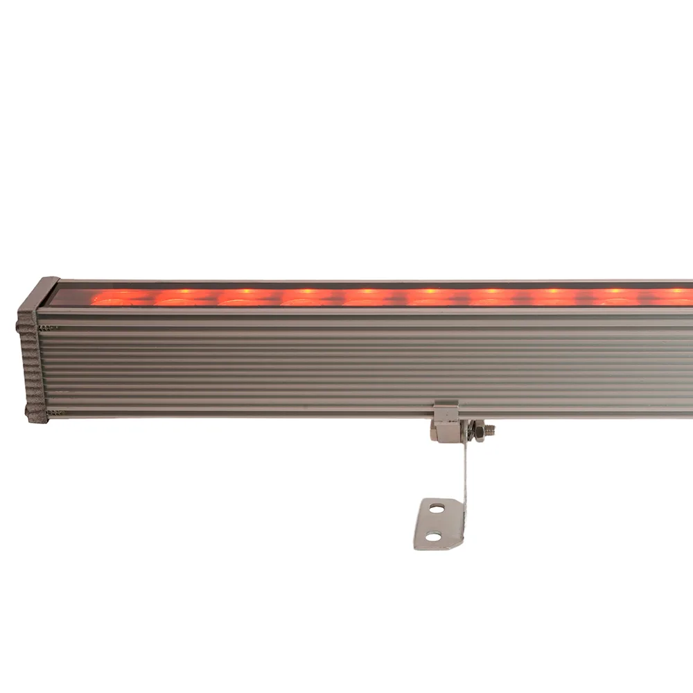 FERON Светодиодный линейный прожектор для подсветки стен LL-890 36W красный 85-265V IP65 51288 FERON Светодиодный линейный прожектор для подсветки стен LL-890 36W красный 85-265V IP65 51288