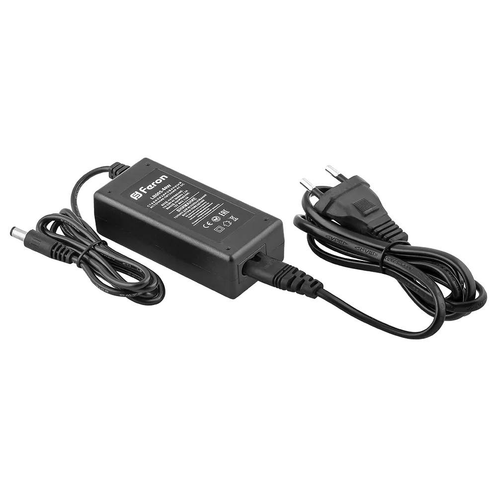FERON Трансформатор электронный для светодиодной ленты 60W 12V (драйвер), LB005 Артикул 21490 FERON Трансформатор электронный для светодиодной ленты 60W 12V (драйвер), LB005 Артикул 21490