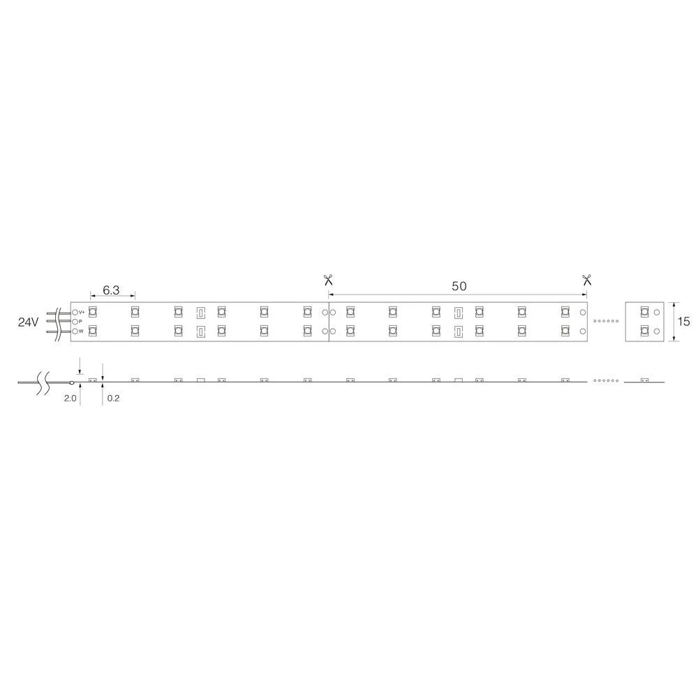 FERON Светодиодная LED лента LS603, 60SMD(2835)/м 4.8Вт/м 12V 5м 3000К Артикул 27597 FERON Светодиодная LED лента LS603, 60SMD(2835)/м 4.8Вт/м 12V 5м 3000К Артикул 27597