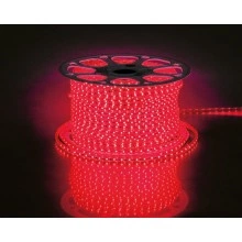 Cветодиодная LED лента FERON LS704, 60SMD(2835)/м 4.4Вт/м  100м 220V IP65. красный