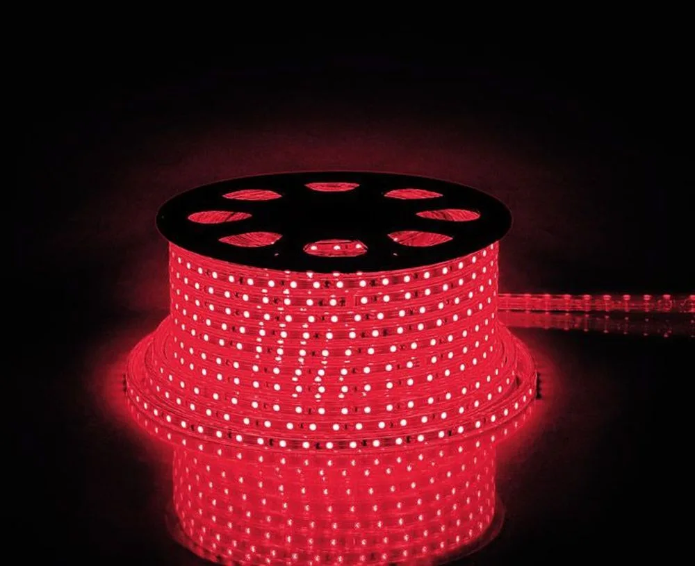 FERON Cветодиодная LED лента LS707, 60SMD(5050)/м 14.4Вт/м 50м IP65 220V красный FERON Cветодиодная LED лента LS707, 60SMD(5050)/м 14.4Вт/м 50м IP65 220V красный
