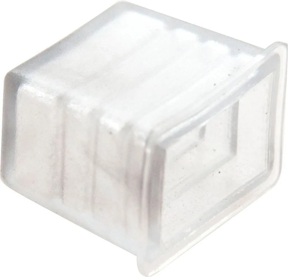 Заглушка для квадр.дюралайта LED-F3W, пластик, LD130 артикул 26138