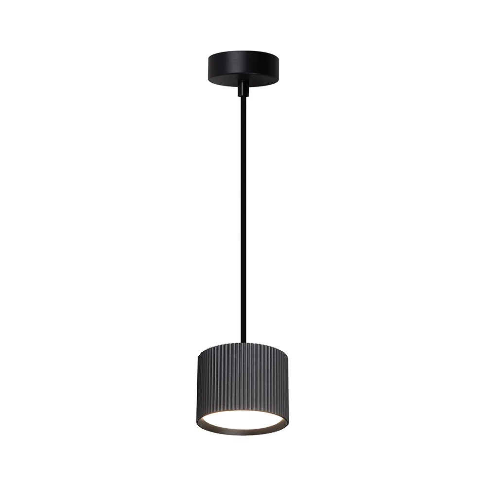FERON Светильник потолочный Barrel HL4588 ARIA levitation 12W, 230V, GX53, черный, на подвесе 1,7 м 51679 FERON Светильник потолочный Barrel HL4588 ARIA levitation 12W, 230V, GX53, черный, на подвесе 1,7 м 51679