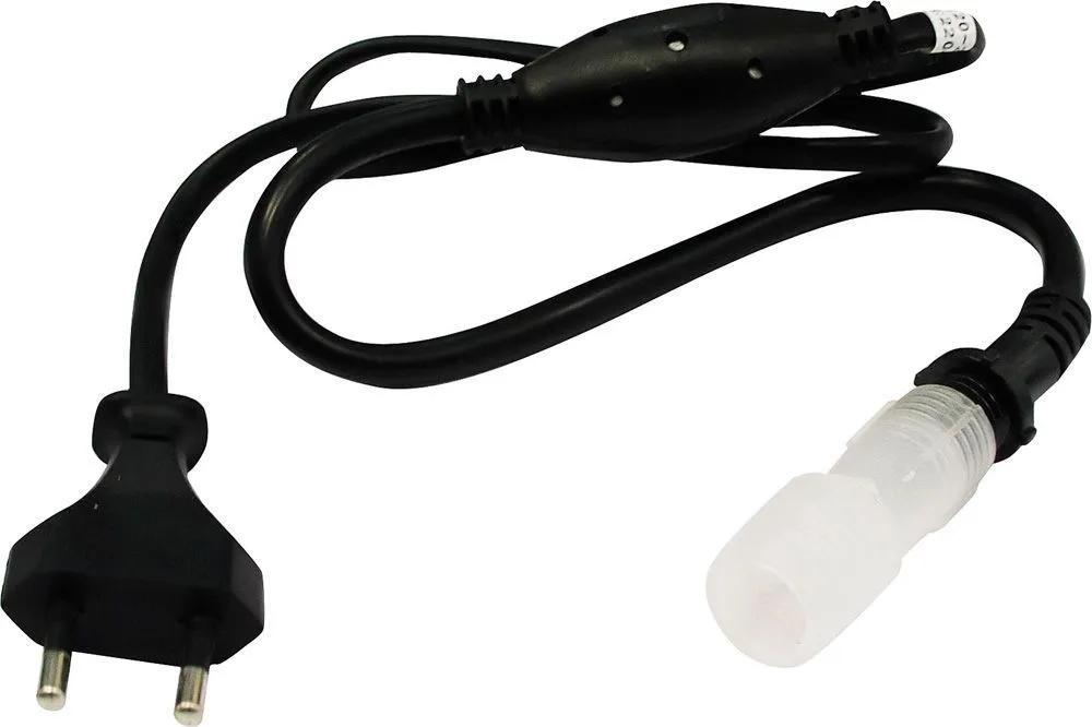 FERON Сетевой шнур для кругл. дюралайта LED-R2W, шнур 0,8м, LD122 артикул 26093 FERON Сетевой шнур для кругл. дюралайта LED-R2W, шнур 0,8м, LD122 артикул 26093