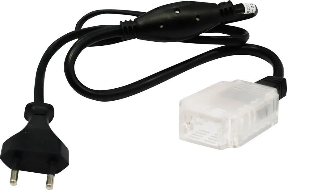 Сетевой шнур 3W для квадр. дюралайта LED-F3W, шнур 0,8м, LD122 артикул 26094