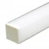 Профиль алюминиевый угловой квадратный, серебро, CAB281 Профиль алюминиевый угловой квадратный, серебро, CAB281