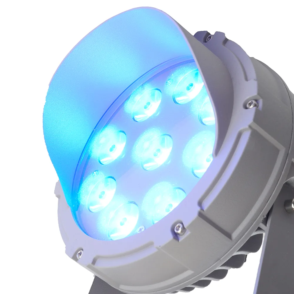 FERON Светодиодный светильник ландшафтно-архитектурный LL-701 85-265V 18W синий IP65 51787 FERON Светодиодный светильник ландшафтно-архитектурный LL-701 85-265V 18W синий IP65 51787