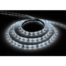 Лента светодиодная, 60SMD(3528)/м 4.8Вт/м 12V 5м белый на белом c драйвером, LS604 Артикул 27700
