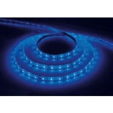 Лента светодиодная, 60SMD(3528)/m 4.8W/m 12V 1m синий на белом, LS603 Артикул 27743