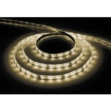 Cветодиодная LED лента FERON LS603, 60SMD(3528)/м 4.8Вт/м  1м IP20 12V белый теплый Артикул 27745