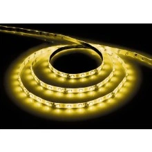 Cветодиодная LED лента FERON LS604, 60SMD(3528)/м 4.8Вт/м  1м IP65 12V желтый Артикул 27748