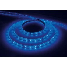 Cветодиодная LED лента FERON LS604, 60SMD(3528)/м 4.8Вт/м  1м IP65 12V синий Артикул 27751