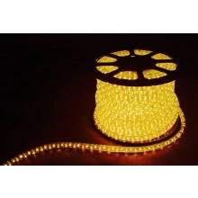 Дюралайт светодиодный FERON LED-F3W 3-х жильный , желтый, 2,88Вт/м 72LED/м 50м 220V артикул 26068