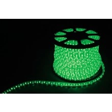 Дюралайт светодиодный FERON LED-F3W 3-х жильный , зеленый 2,88Вт/м 72LED/м 50м 220V артикул 26069