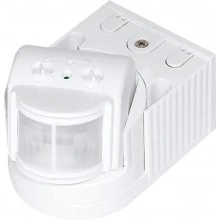 Датчик движения 1200W 12m 180° белый, SEN8/LX118B