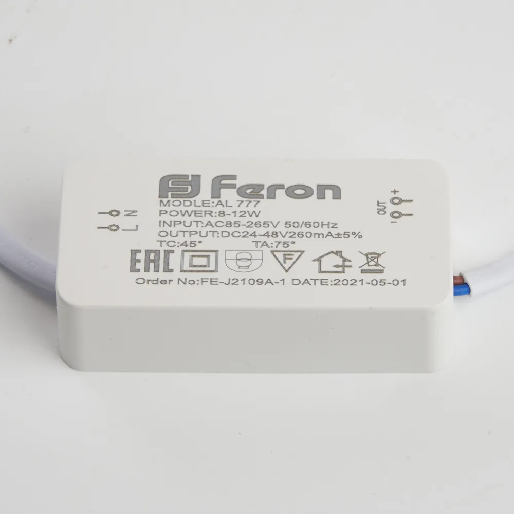 FERON Светодиодный светильник AL777 встраиваемый 12W 4000K белый FERON Светодиодный светильник AL777 встраиваемый 12W 4000K белый